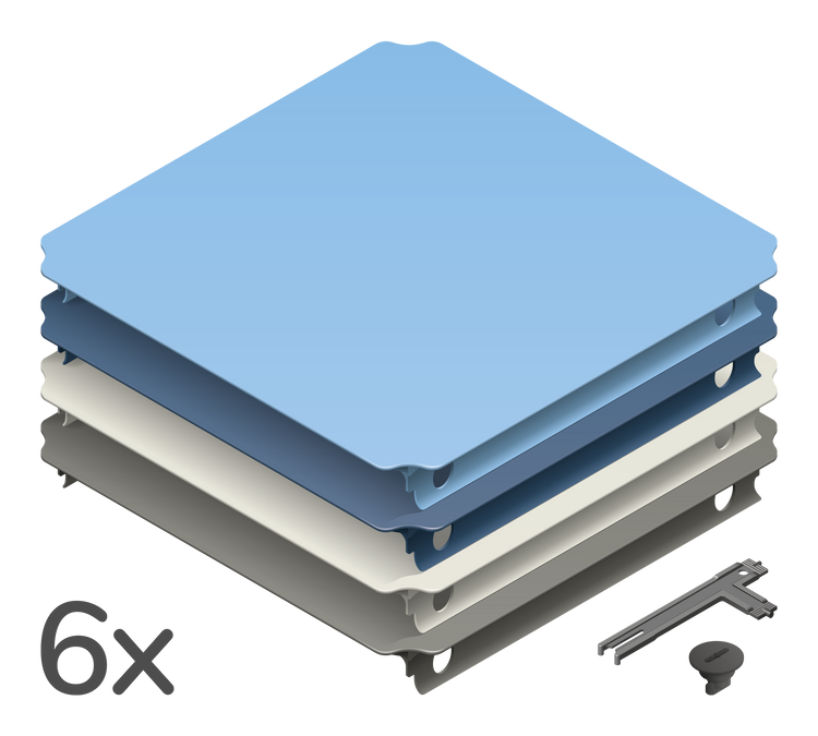 Set de panneaux L