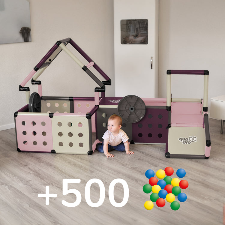 Evolution + Lochplattenset XXL + 500 Bälle