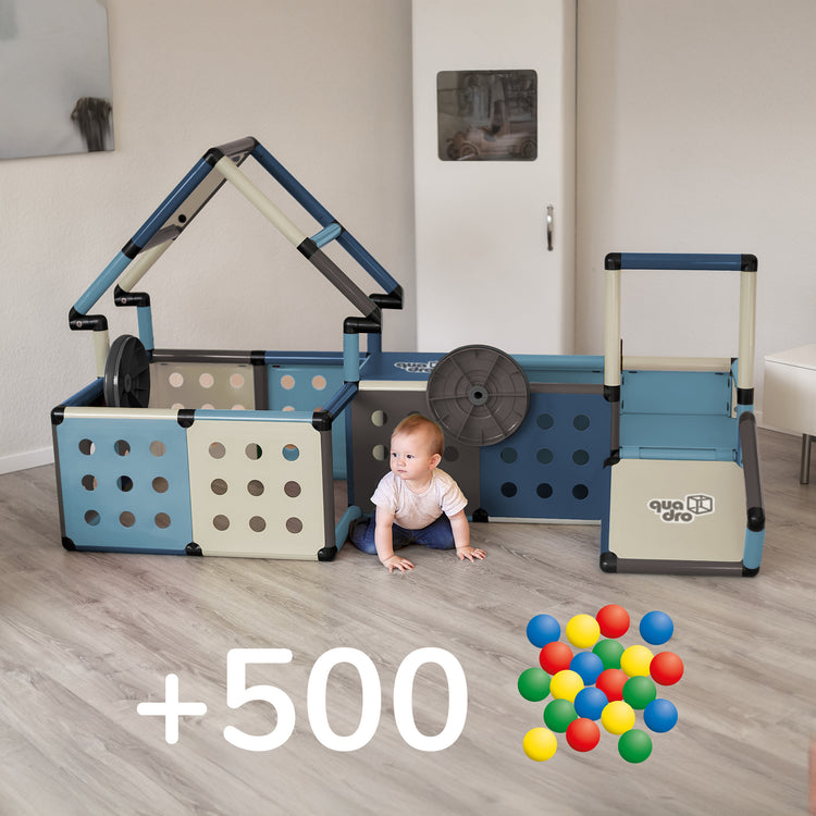 Evolution + Lochplattenset XXL + 500 Bälle