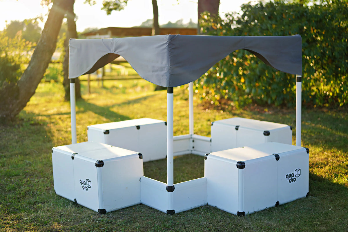 QUADRO Bauidee Luxus-Pavillon