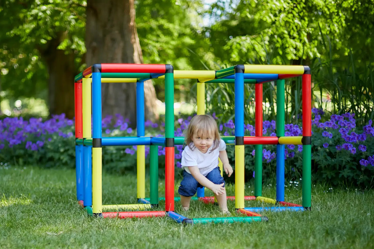 QUADRO Kletterpyramide – Aufbauidee 6