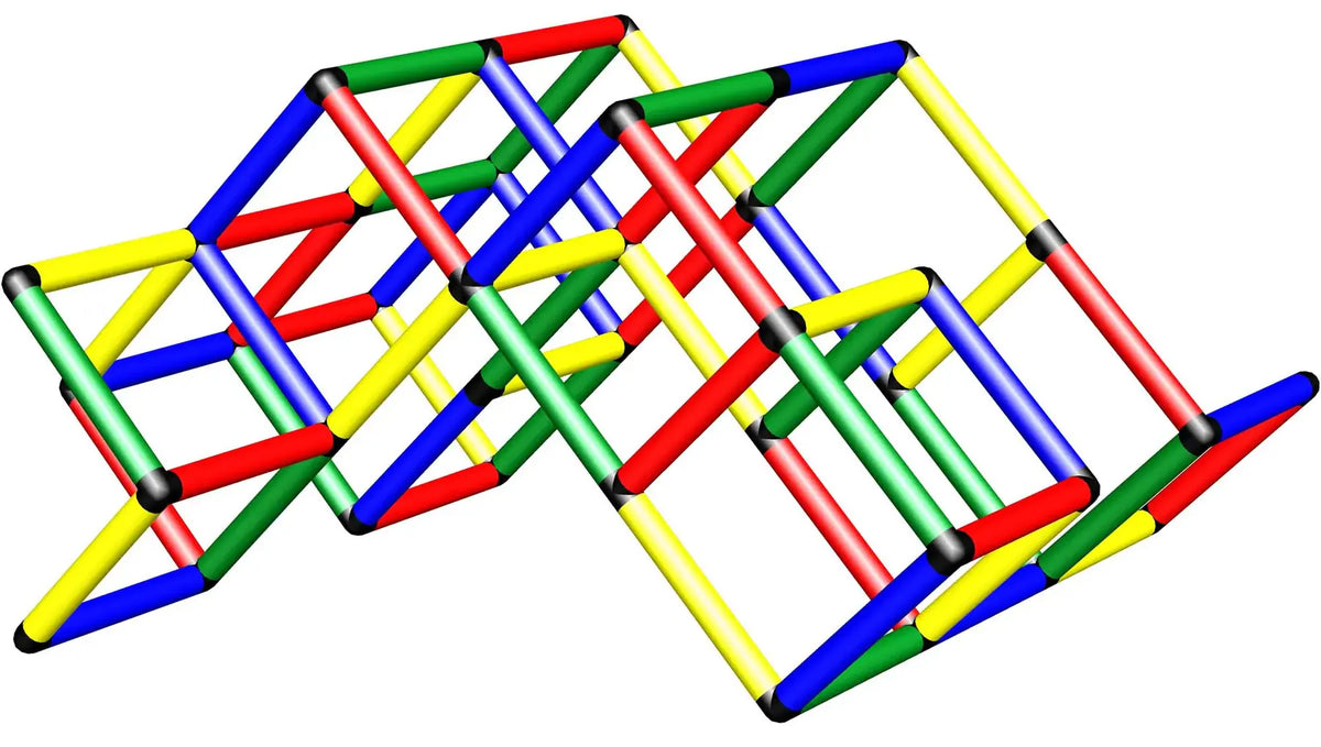 QUADRO Kletterpyramide – Aufbauidee 10