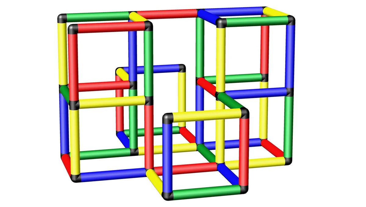 QUADRO Kletterpyramide – Aufbauidee 13