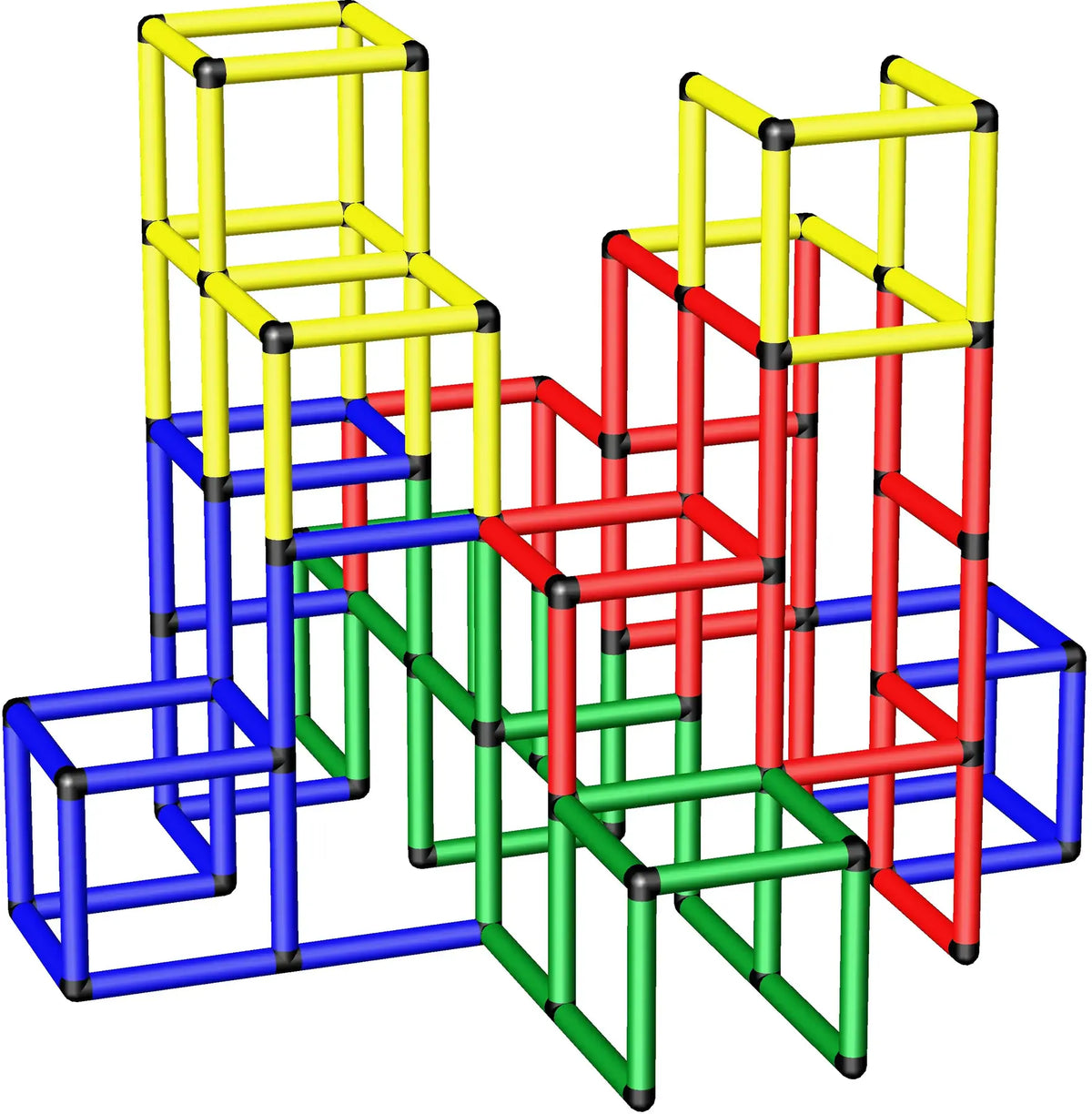 QUADRO Kletterpyramide – Aufbauidee 19