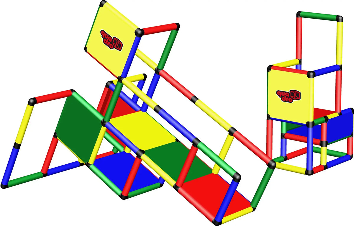 QUADRO Kletterpyramide – Aufbauidee 32
