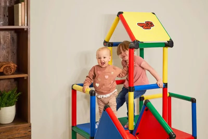 QUADRO Kletterpyramide mit Upgrade Kit – Aufbauvariante 2