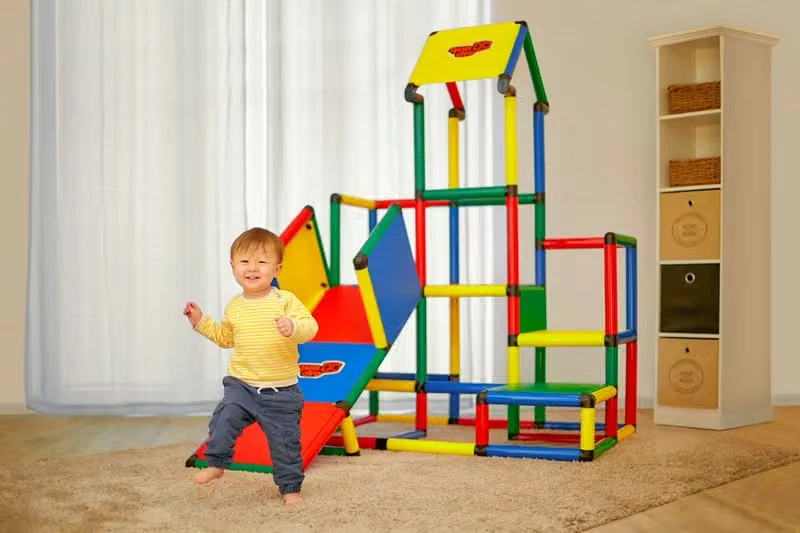 QUADRO Kletterpyramide mit Upgrade Kit – Aufbauvariante 4