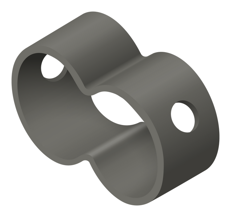 Doppelrohrverbinder