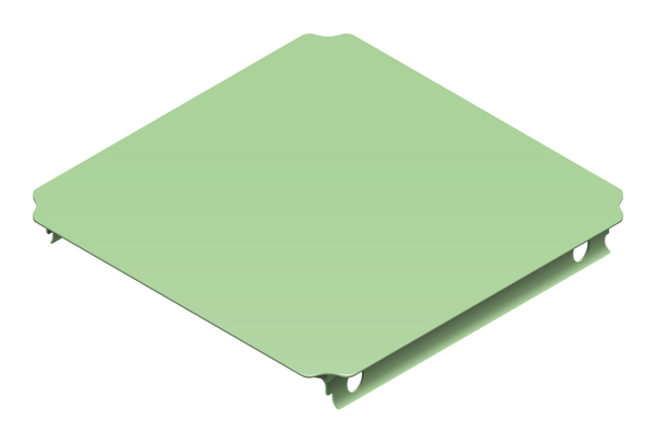 Platte 40 × 40 cm