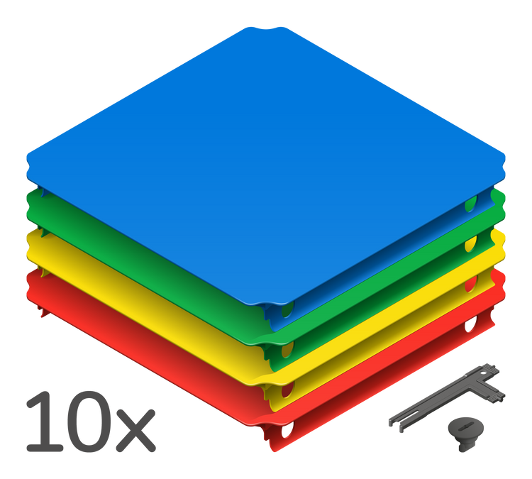 Plackeset XXL
